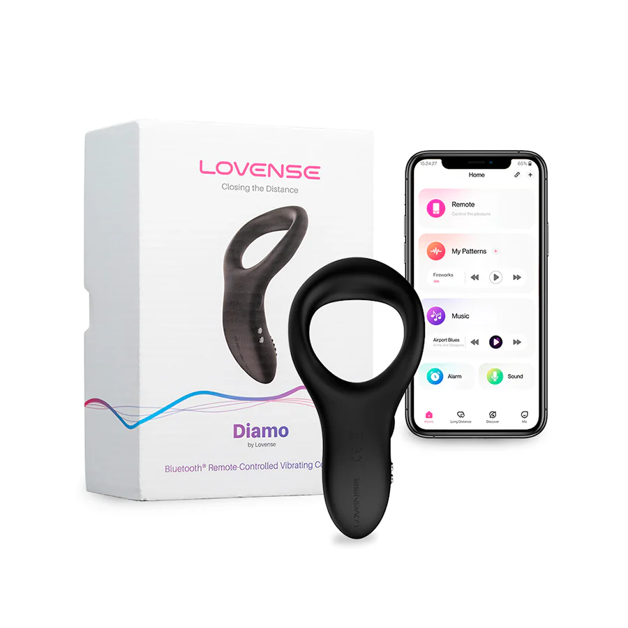 Anillo Vibrador Diamo Controlado por APP Global