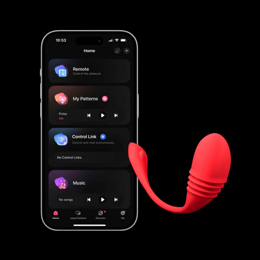 Huevo VIbrador Vulse Controlado por APP Global