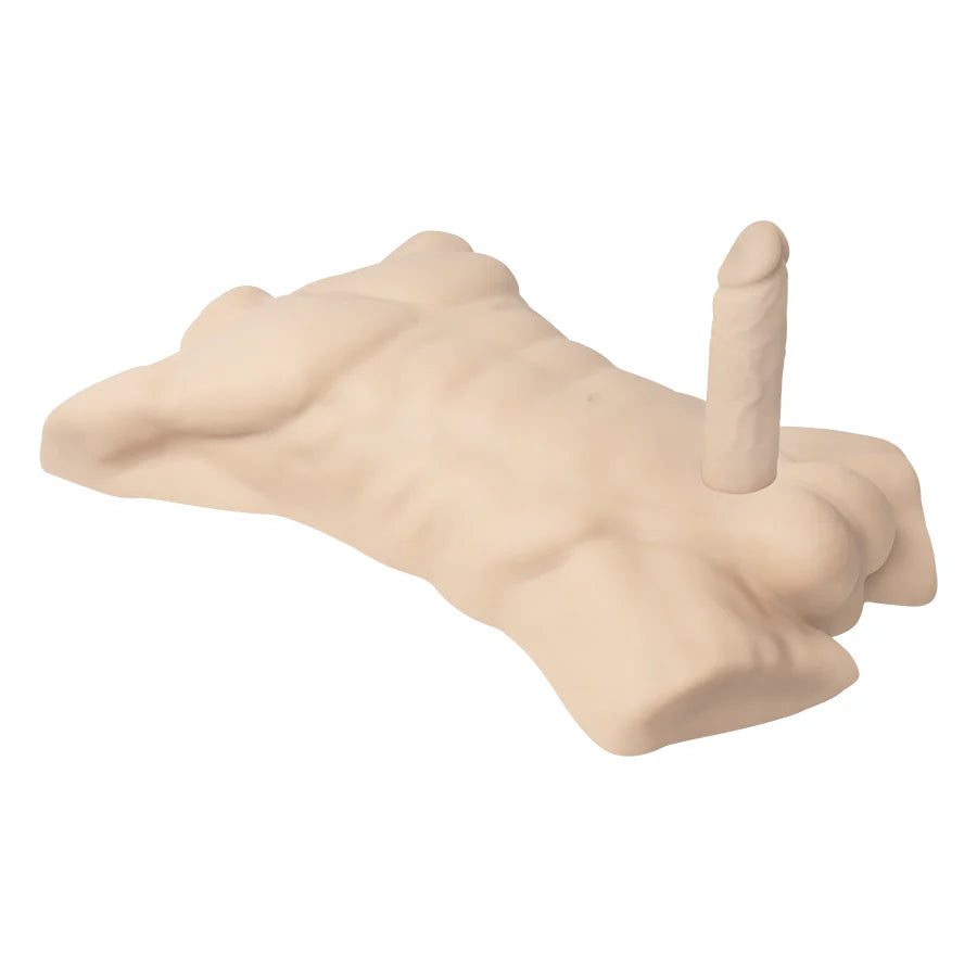 Premiun Silicone Realistic Male Torso de Dildo Intercambiable
