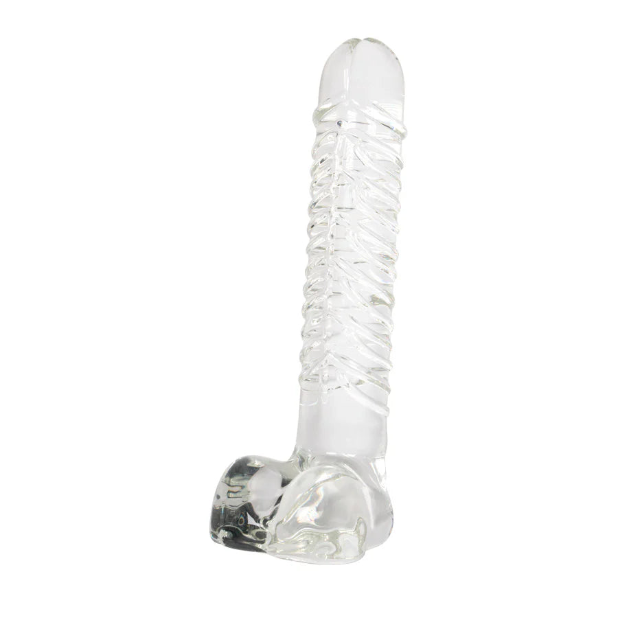 Dildo De Vidrio Spiral Clear