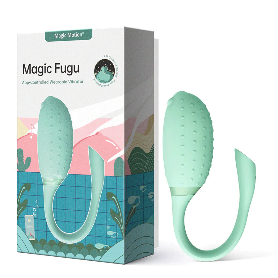 Vibrador Magic Fugu Green controlado