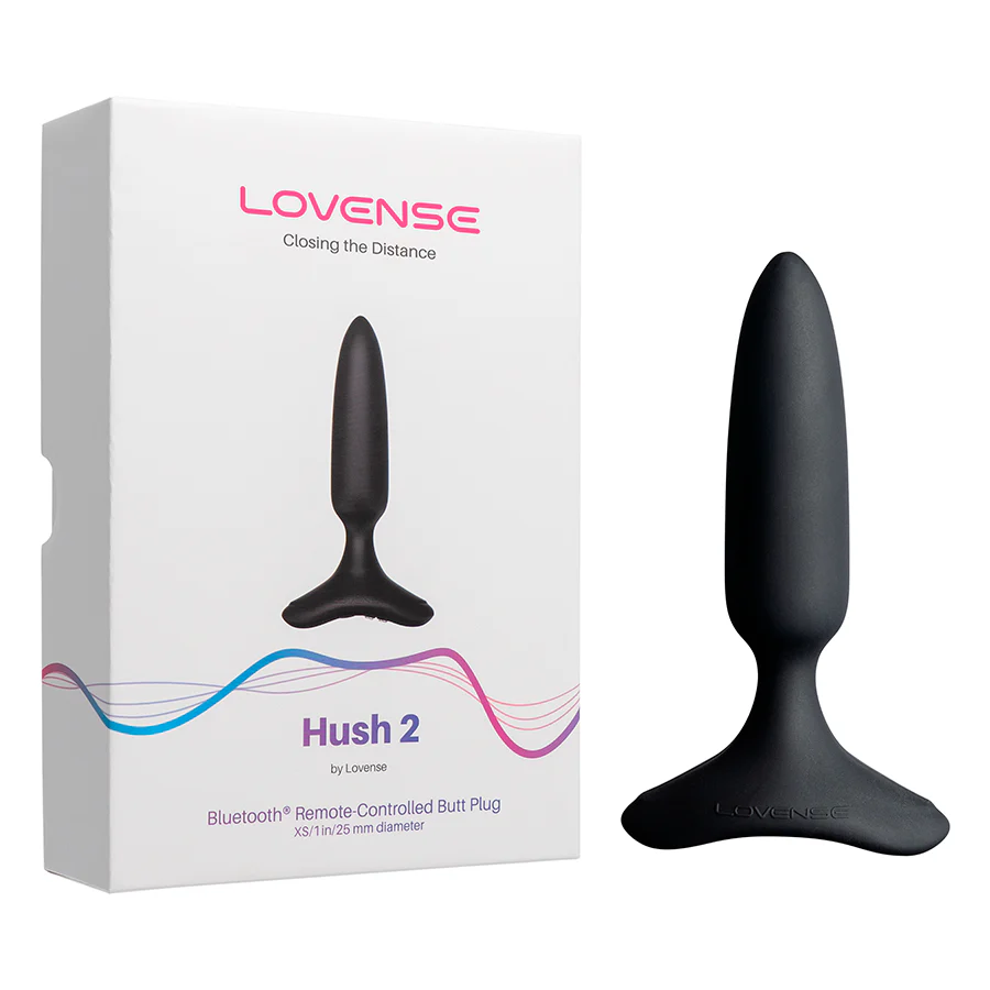 Vibrador Anal Hush 2 Controlado por APP (1.0 pulgada)