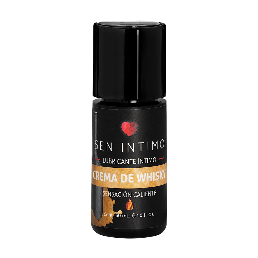 Lubricante Íntimo Crema de Whisky Sensación Caliente x 30 ml
