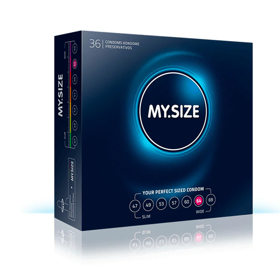 Condón Mysize 64 milimetros x 3 Unidades