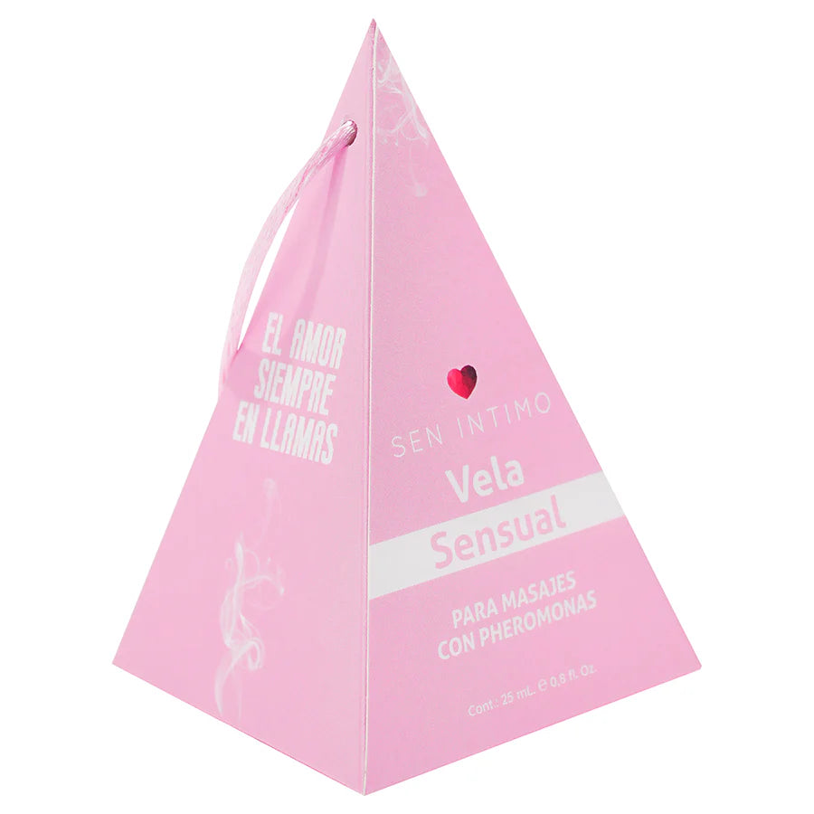 Vela Sensual Masajes Pirámide x 25 ml