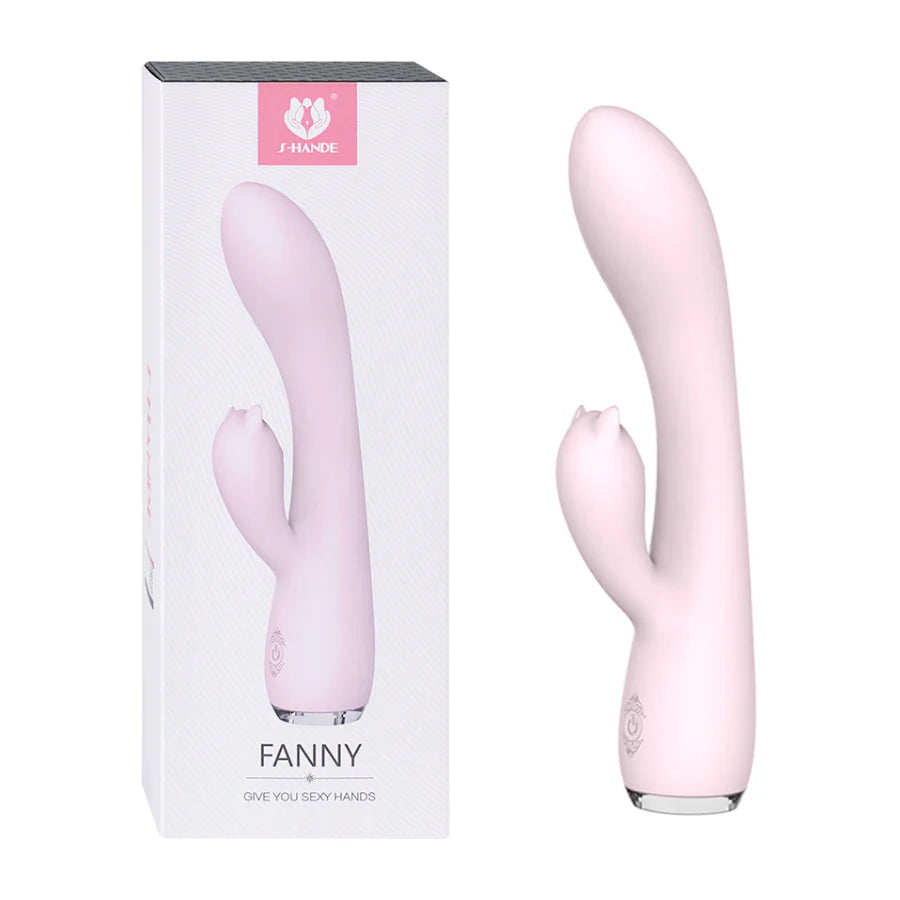 Vibrador Doble Estimulación Fanny Rosado
