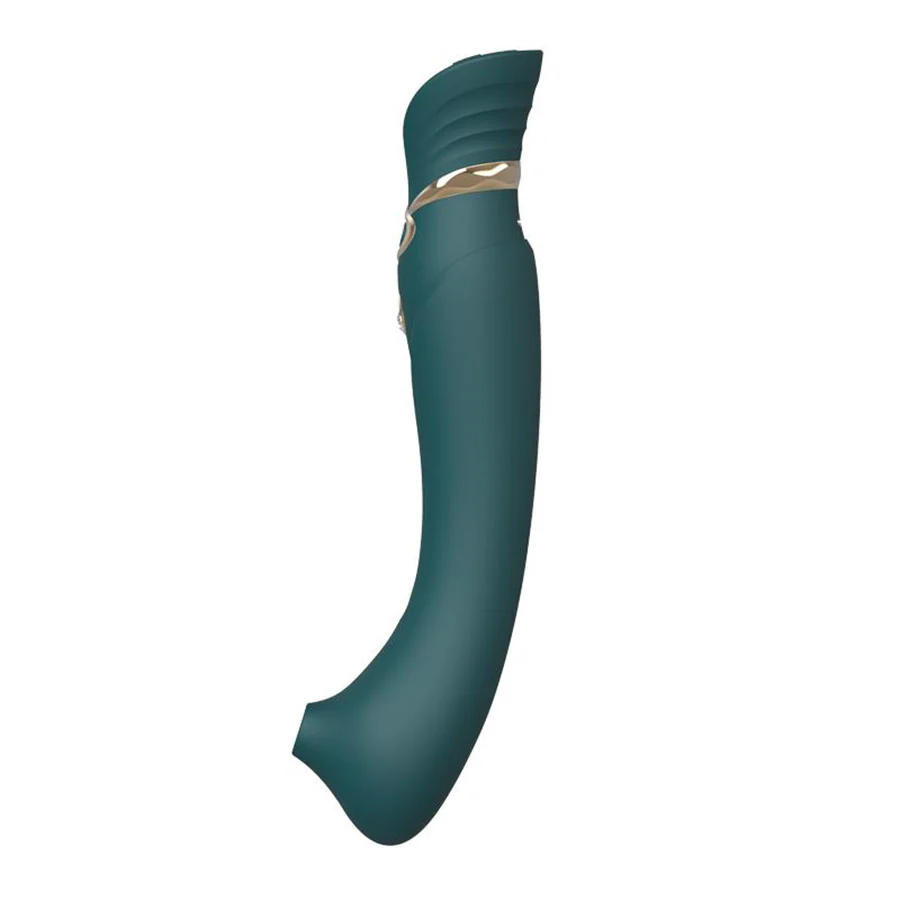 Set Vibrador de Lujo Queen Jewel Green Controlado por APP Bluetooth