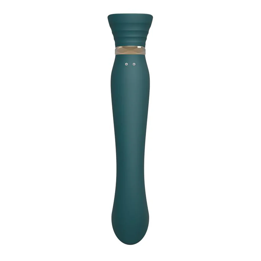 Set Vibrador de Lujo Queen Jewel Green Controlado por APP Bluetooth
