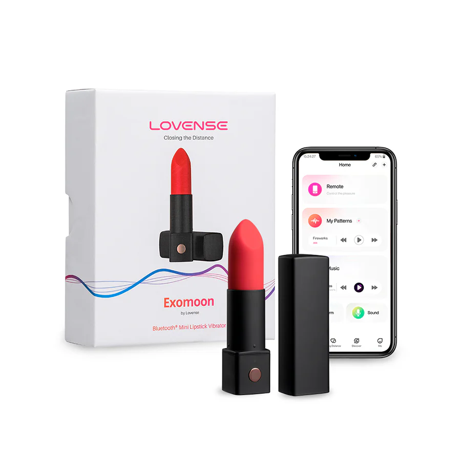 Mini Vibrador Exomoon Controlado por APP Global