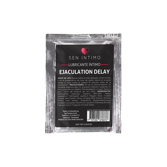 Retardante Íntimo Ejaculation Delay Sachet x 7 ml
