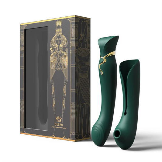 Set Vibrador de Lujo Queen Jewel Green Controlado por APP Bluetooth