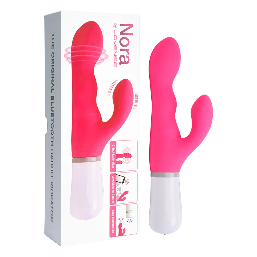 Vibrador Doble Estimulación Nora por APP Global by Lovense