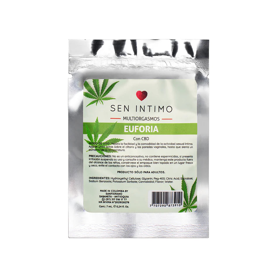 Multiorgasmos Euforia con CBD x 7 ml