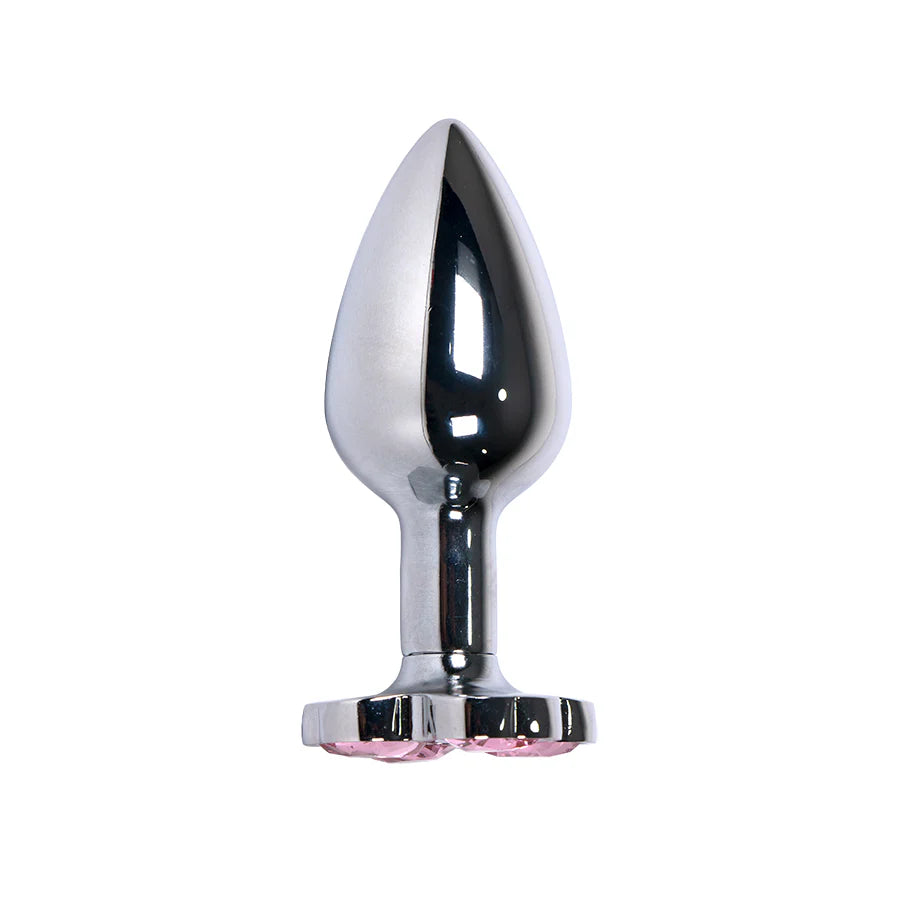 Plug Anal Trébol Gema Rosa Talla S