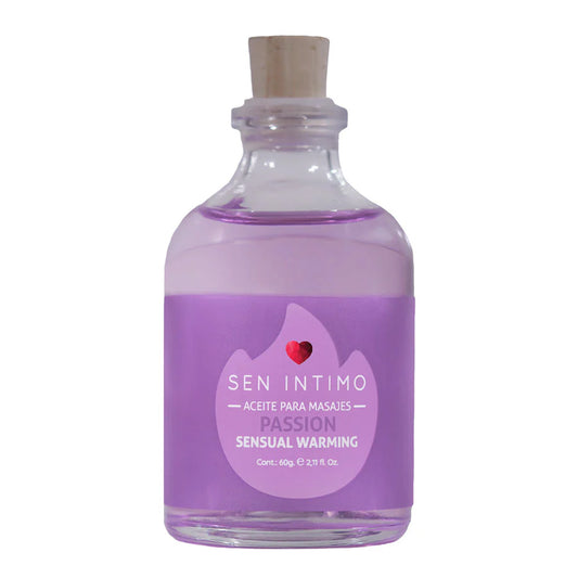 Sensual para Masajes Passion Sensual Warming x 60 ml