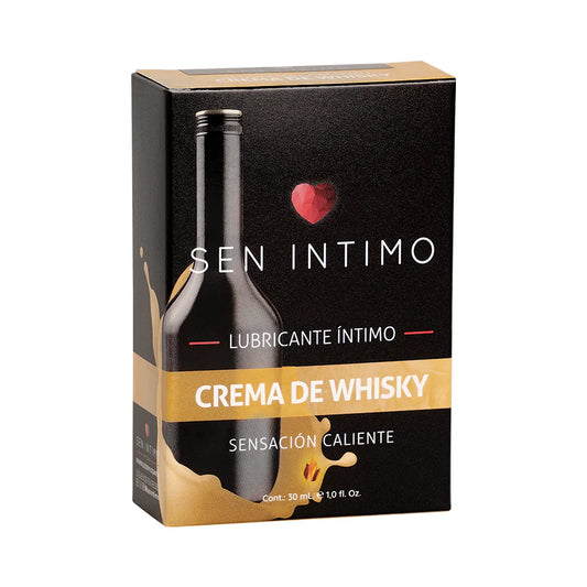Lubricante Íntimo Crema de Whisky Sensación Caliente x 30 ml