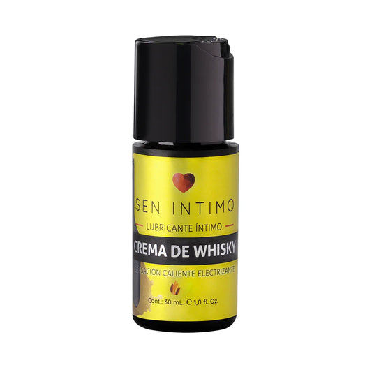 Lubricante Íntimo Crema de Whisky Sensación Caliente electrizante x 30 ml