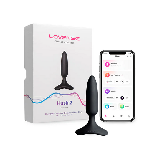 Vibrador Anal Hush 2 Controlado por APP (1.0 pulgada)
