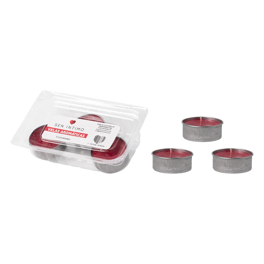 Vela Aromática X 3 Unidades