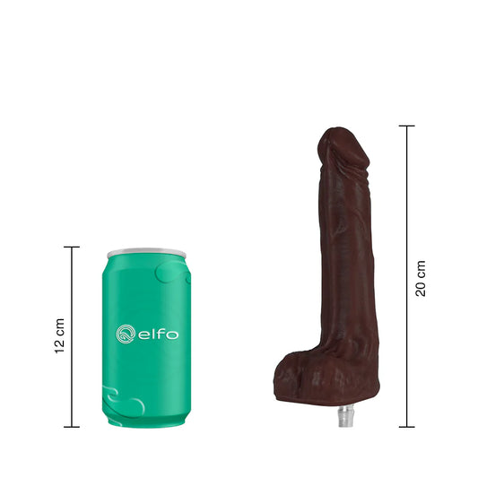 Dildo Paul Brown Compatible Con Lovense Machine