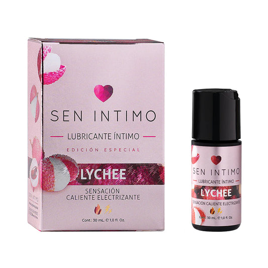 Lubricante Íntimo Lychee Sensación Caliente Electrizante x 30 ml