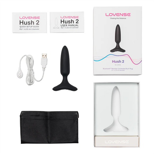Vibrador Anal Hush 2 Controlado por APP (1.0 pulgada)