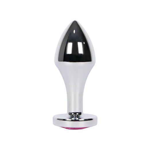 Plug Anal Long Gema Rosa