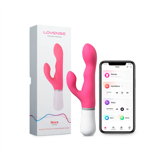 Vibrador Doble Estimulación Nora por APP Global by Lovense