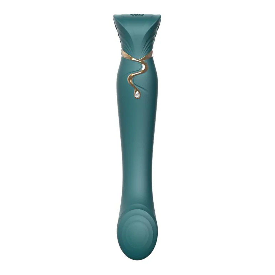 Set Vibrador de Lujo Queen Jewel Green Controlado por APP Bluetooth